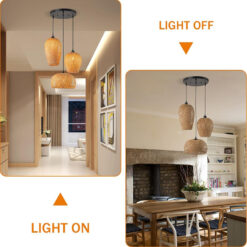 Bamboo Cluster Multi Pendant Light