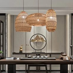Rattan Chandelier Lampshade