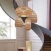 Sophisticated Rattan Pendant Light woven by Vietnam Artisans