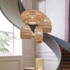 Sophisticated Rattan Pendant Light woven by Vietnam Artisans