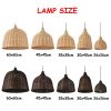 Bamboo Pendant Light,Rattan Pendant Light,Wicker Lampshade,Bamboo Light,Rattan LampShade,Rattan Light Fixture,Bamboo Lampshade,Woven Light Chandelier,Kitchen light, Bedroom living room deco