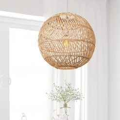 Rattan Sophisticated Chandelier Cluster Multi Light