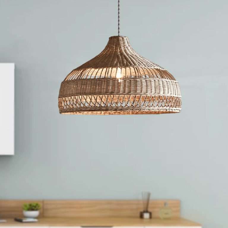 Radiant Rattan Pendant Lights High Quality from Vietnam Artisan