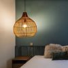 Bamboo Pendant Light,Rattan Pendant Light,Wicker Lampshade,Bamboo Light,Rattan LampShade,Rattan Light Fixture,Bamboo Lampshade,Woven Light Chandelier,Kitchen light, Bedroom living room deco