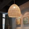 natural rattan pendant light coffee light 2
