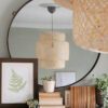 Wicker Bamboo Lantern Hanging Lampshade