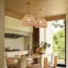rattan pendant light fixture rattan lampshade hanging light