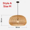 Bamboo Pendant Light,Rattan Pendant Light,Wicker Lampshade,Bamboo Light,Rattan LampShade,Rattan Light Fixture,Bamboo Lampshade,Woven Light Chandelier,Kitchen light, Bedroom living room deco