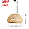 Bamboo Pendant Light,Rattan Pendant Light,Wicker Lampshade,Bamboo Light,Rattan LampShade,Rattan Light Fixture,Bamboo Lampshade,Woven Light Chandelier,Kitchen light, Bedroom living room deco