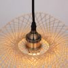 Creative Bamboo Pendant Light Restaurant Coffee Shop Lamp