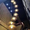 Creative Bamboo Pendant Light Restaurant Coffee Shop Lamp