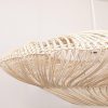 New Ufo Shades Rattan Lamp Woven Pendant Light Fixtures