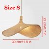 Bamboo Pendant Light,Rattan Pendant Light,Wicker Lampshade,Bamboo Light,Rattan LampShade,Rattan Light Fixture,Bamboo Lampshade,Woven Light Chandelier,Kitchen light, Bedroom living room deco
