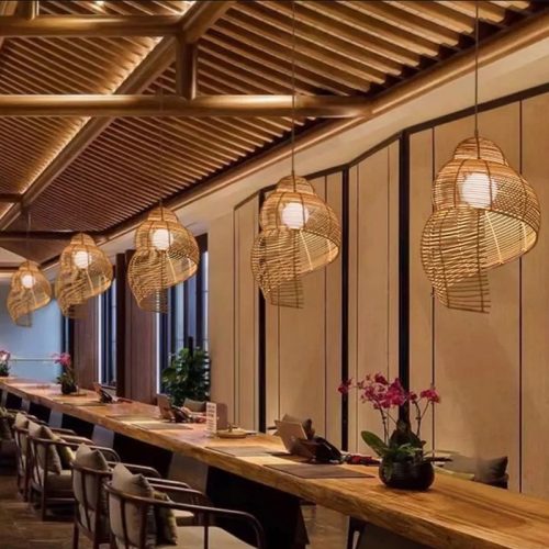 Spiral Pendant Light Coffee Restaurant