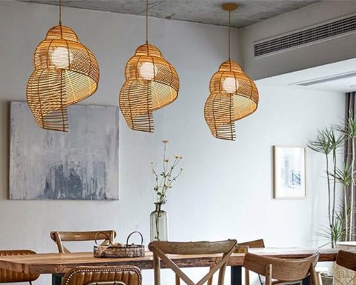 Spiral Pendant Light Fixture For Dining Room