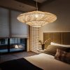Bamboo Pendant Light,Rattan Pendant Light,Wicker Lampshade,Bamboo Light,Rattan LampShade,Rattan Light Fixture,Bamboo Lampshade,Woven Light Chandelier,Kitchen light, Bedroom living room deco