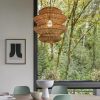 Bamboo Pendant Light,Rattan Pendant Light,Wicker Lampshade,Bamboo Light,Rattan LampShade,Rattan Light Fixture,Bamboo Lampshade,Woven Light Chandelier,Kitchen light, Bedroom living room deco