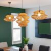 Bamboo Pendant Light,Rattan Pendant Light,Wicker Lampshade,Bamboo Light,Rattan LampShade,Rattan Light Fixture,Bamboo Lampshade,Woven Light Chandelier,Kitchen light, Bedroom living room deco