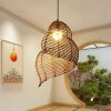 Bamboo Pendant Light,Rattan Pendant Light,Wicker Lampshade,Bamboo Light,Rattan LampShade,Rattan Light Fixture,Bamboo Lampshade,Woven Light Chandelier,Kitchen light, Bedroom living room deco