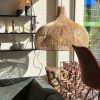 Reef Pendant Light Wicker Rattan Kitchen Lamp Shade