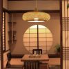 Bamboo Pendant Light,Rattan Pendant Light,Wicker Lampshade,Bamboo Light,Rattan LampShade,Rattan Light Fixture,Bamboo Lampshade,Woven Light Chandelier,Kitchen light, Bedroom living room deco