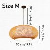 Bamboo Pendant Light,Rattan Pendant Light,Wicker Lampshade,Bamboo Light,Rattan LampShade,Rattan Light Fixture,Bamboo Lampshade,Woven Light Chandelier,Kitchen light, Bedroom living room deco
