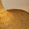 Bamboo Pendant Light,Rattan Pendant Light,Wicker Lampshade,Bamboo Light,Rattan LampShade,Rattan Light Fixture,Bamboo Lampshade,Woven Light Chandelier,Kitchen light, Bedroom living room deco