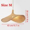 Bamboo Pendant Light,Rattan Pendant Light,Wicker Lampshade,Bamboo Light,Rattan LampShade,Rattan Light Fixture,Bamboo Lampshade,Woven Light Chandelier,Kitchen light, Bedroom living room deco