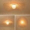 Bamboo Pendant Light,Rattan Pendant Light,Wicker Lampshade,Bamboo Light,Rattan LampShade,Rattan Light Fixture,Bamboo Lampshade,Woven Light Chandelier,Kitchen light, Bedroom living room deco