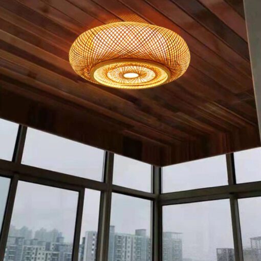best bamboo ceiling light lights for kitchen living room bedroom