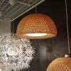 Creative Bamboo Pendant Lights, Bamboo Lampshade for Restaurant, Coffee House