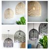 rattan pendant light shade kitchen