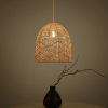 rattan pendant light shade kitchen