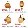 Bamboo Pendant Light,Rattan Pendant Light,Wicker Lampshade,Bamboo Light,Rattan LampShade,Rattan Light Fixture,Bamboo Lampshade,Woven Light Chandelier,Kitchen light, Bedroom living room deco