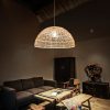 wicker rattan light