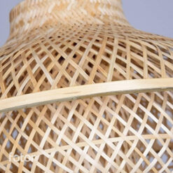 Chimes Bamboo Pendant Light Fixture Woven Lamp Hanging