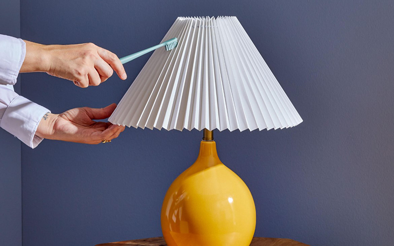 Clean Paper Lampshades Gently And Avoid Water