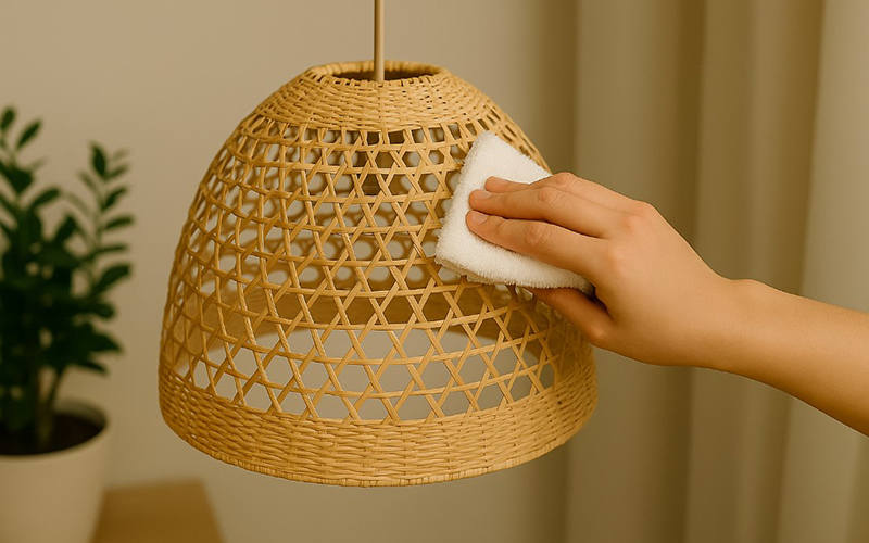 Cleaning Rattan Lampshades Ensures They Function Well And Longevity