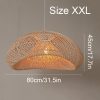 Diamond Rattan Pendant Light Fixture Xxl