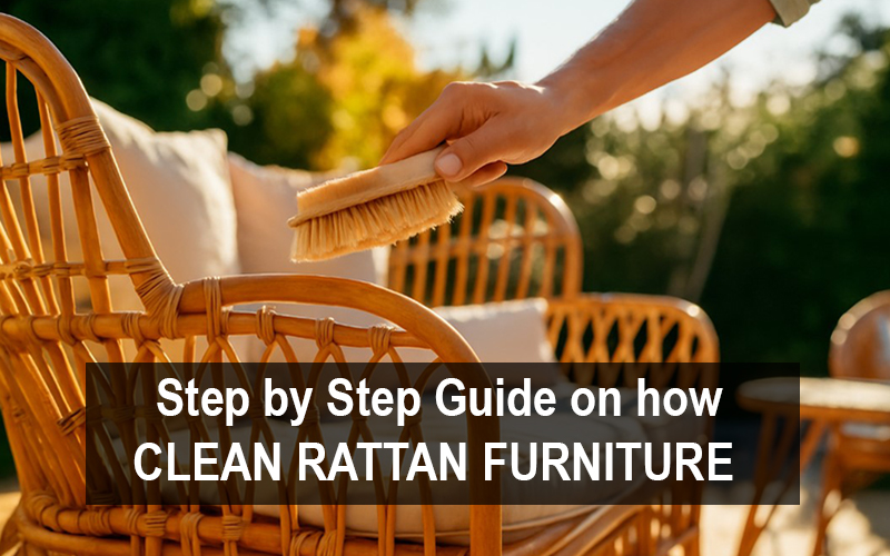 How To Clean Rattan Furnitures Step By Step Guide