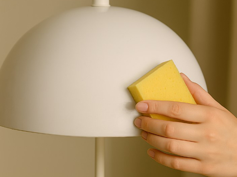 Plastic And Acrylic Shades Are Easy To Clean