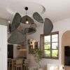 bamboo pendant light rattan lampshade