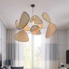 bamboo pendant light rattan lampshade