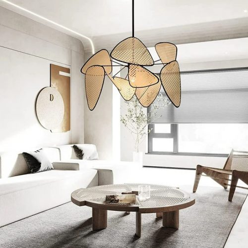 Sirius Rattan Pendant Lighting Chandelier Living Room