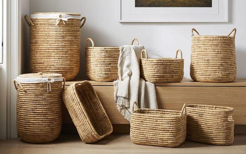 Storage Seagrass Baskets Correctly