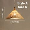 Bamboo Pendant Light,Rattan Pendant Light,Wicker Lampshade,Bamboo Light,Rattan LampShade,Rattan Light Fixture,Bamboo Lampshade,Woven Light Chandelier,Kitchen light, Bedroom living room deco