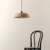 Bamboo Pendant Light, Rattan Pendant Light, Wicker Lampshade, Bamboo Light, Rattan LampShade