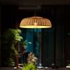 Bamboo Pendant Light, Rattan Pendant Light, Wicker Lampshade, Bamboo Light, Rattan LampShade