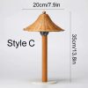 Bedroom Lighting, Bedside lamp, Rattan table lamp, table lighting lampshade