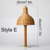 Bedroom Lighting, Bedside lamp, Rattan table lamp, table lighting lampshade
